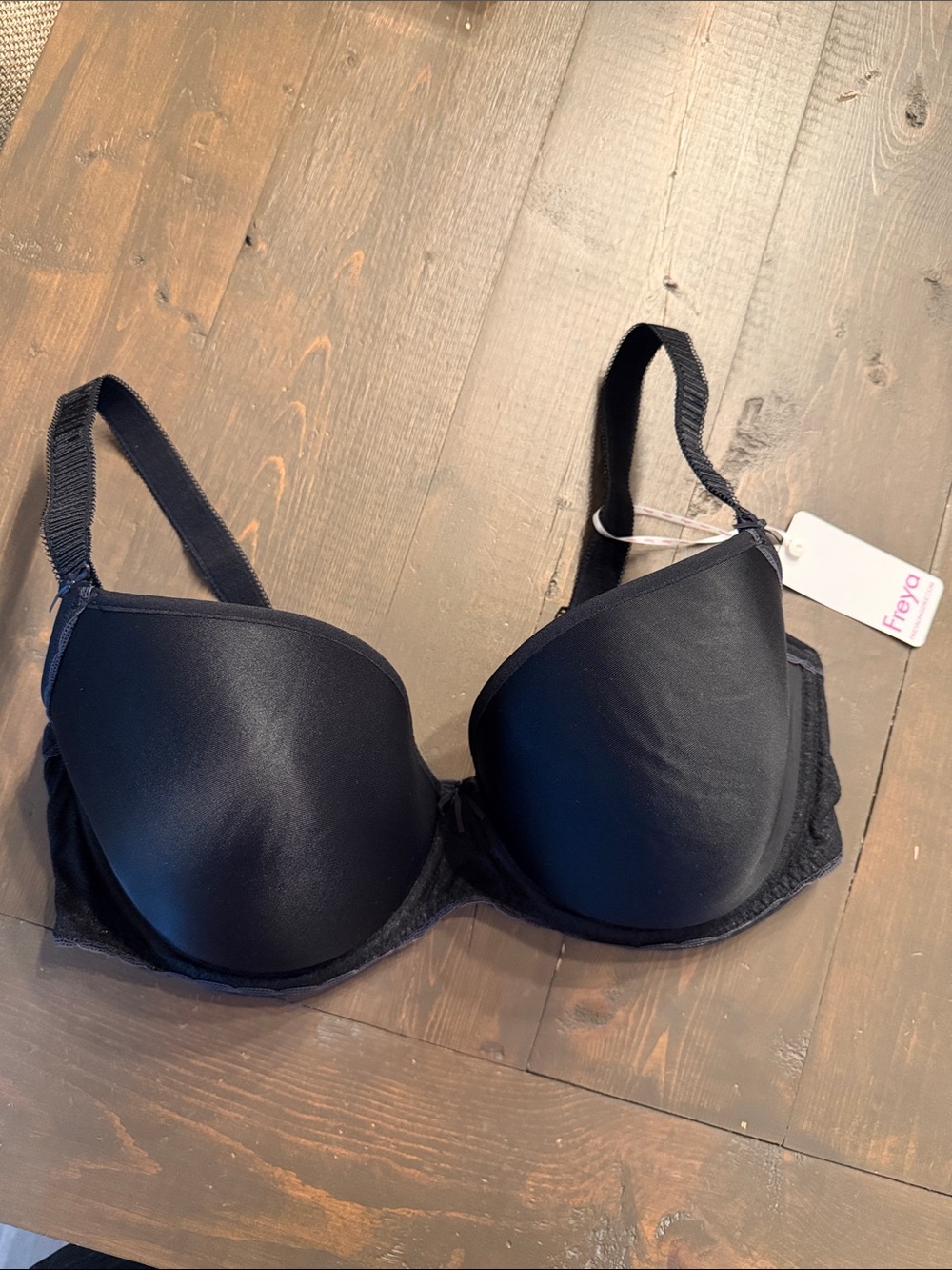 NWT Freya Deco Vibe Underwire Bra Black 36H
